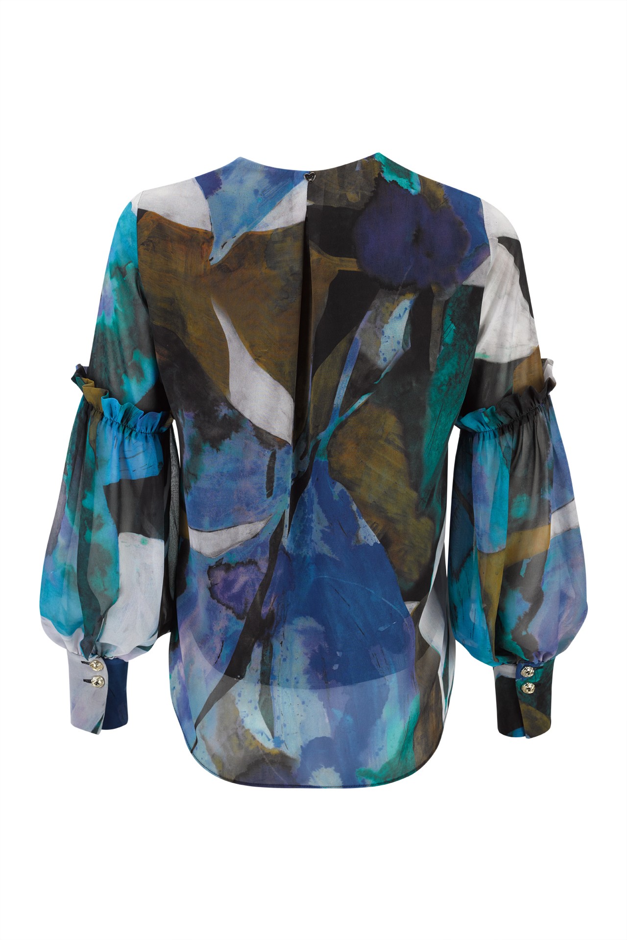 Balloon sleeve blouse