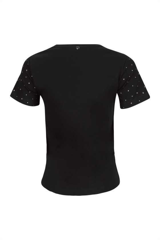 Camiseta brillos
