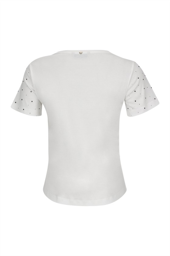 Camiseta brillos