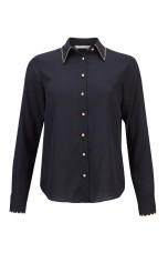 Blusa contrastes