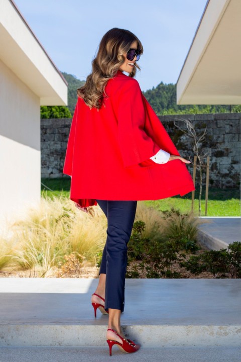 Chaqueta de punto con 6 botones metálicos Chaqueta de punto con 6 botones metálicos