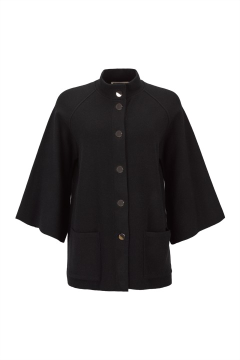 Chaqueta de punto con 6 botones metlicos