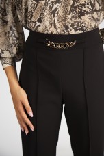Gold chain trousers