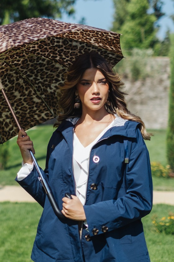 Parka com capuz