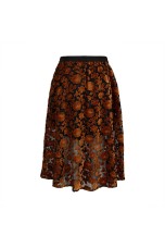 Falda midi