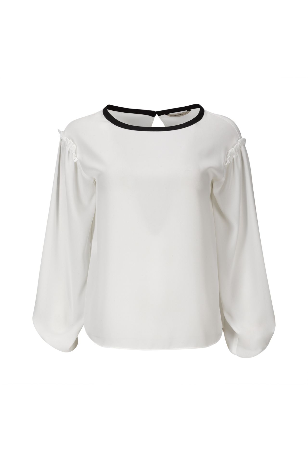 Túnica con mangas abullonadas