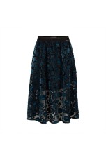 Falda midi