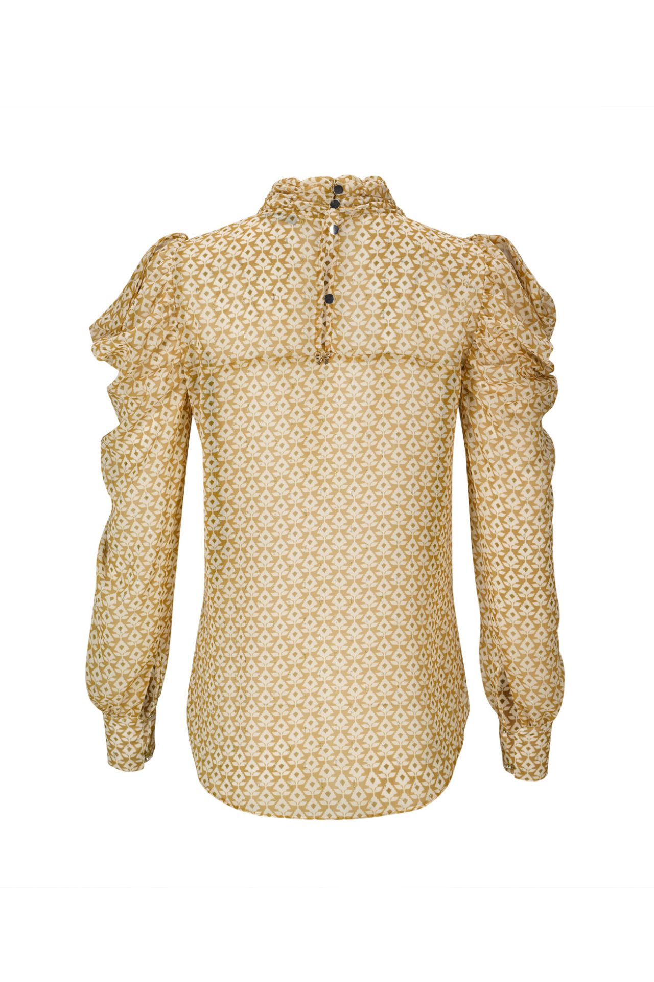 Túnica con volantes y lazo