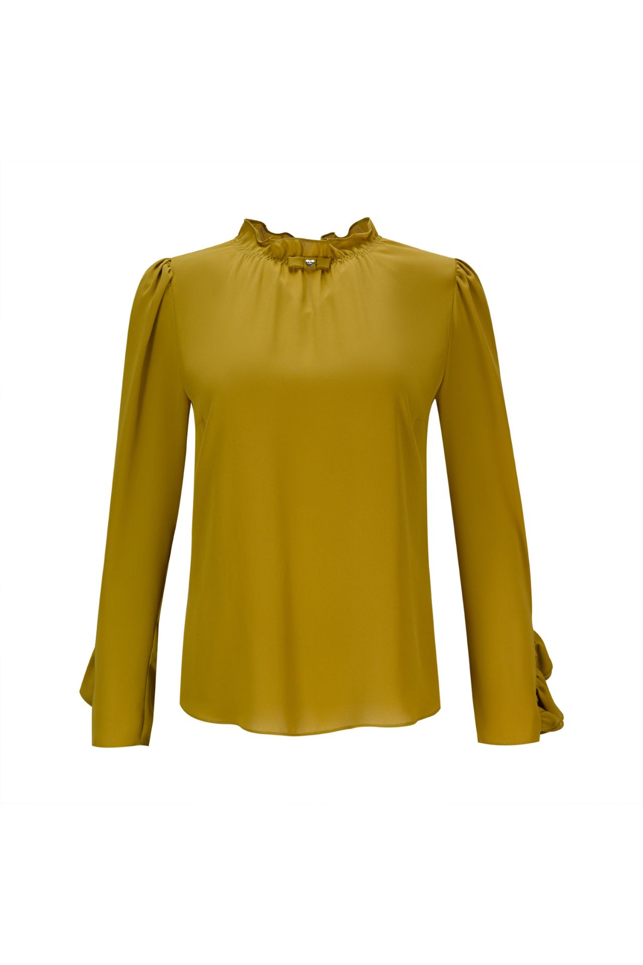 Túnica manga larga y lazo