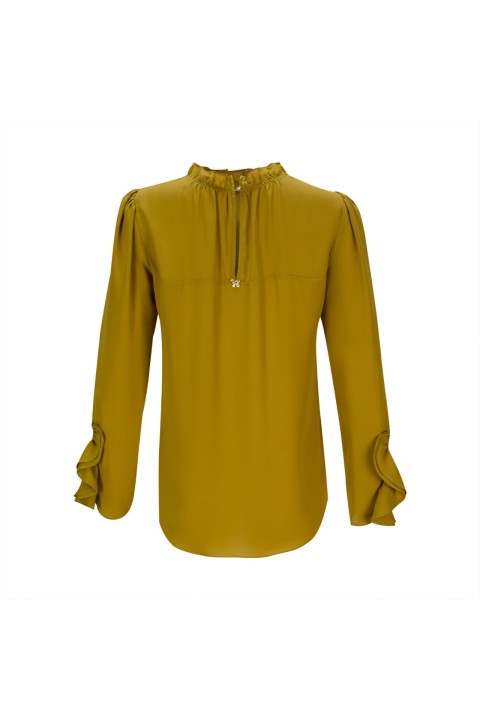 Tnica manga larga y lazo