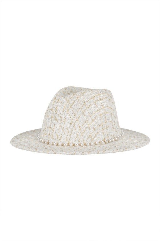Sombrero perlas