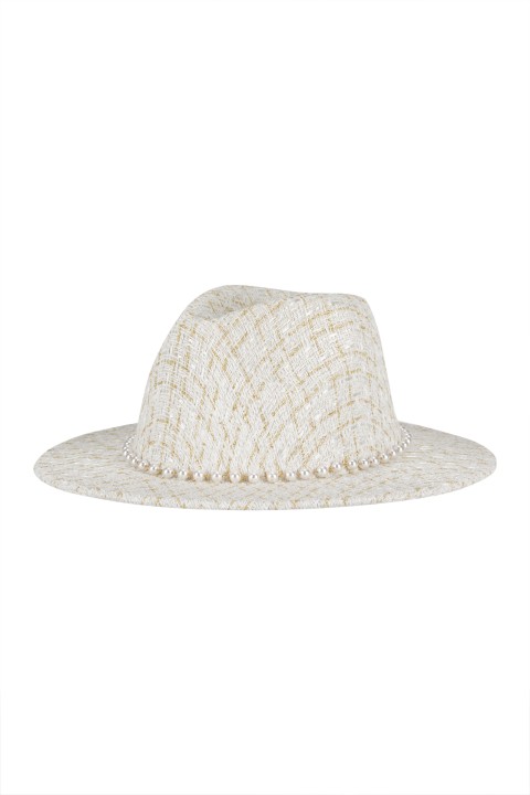 Sombrero perlas