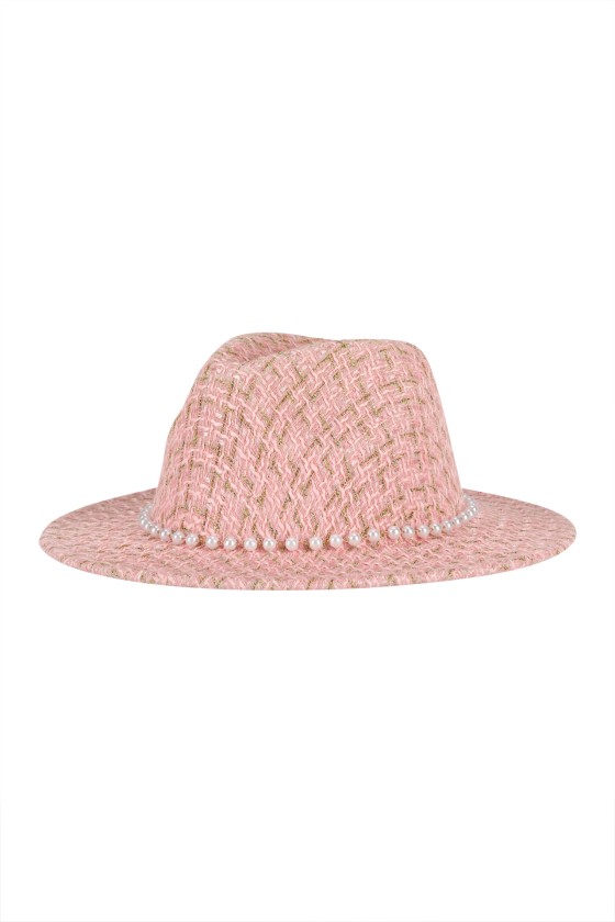 Sombrero perlas