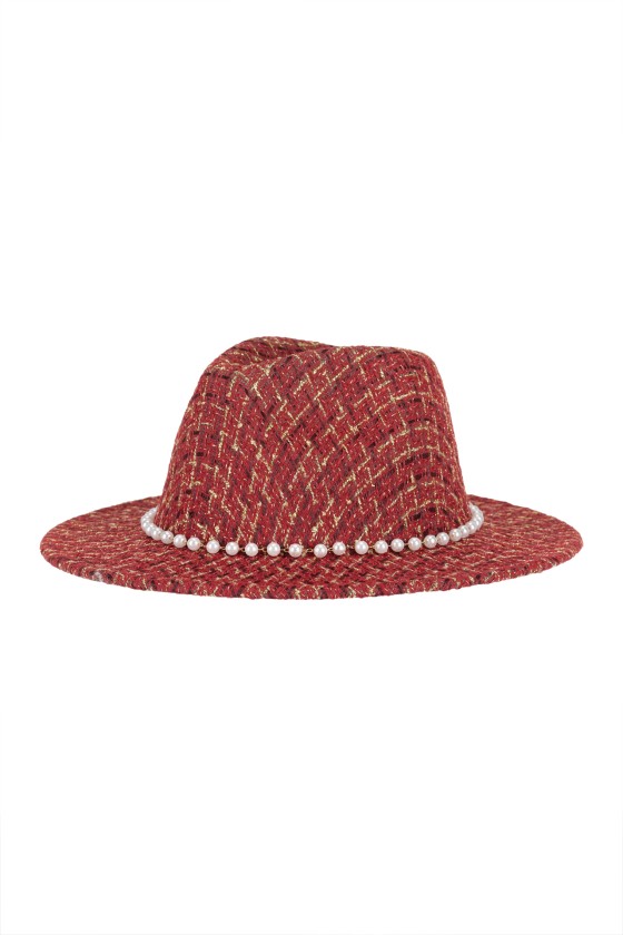 Sombrero perlas