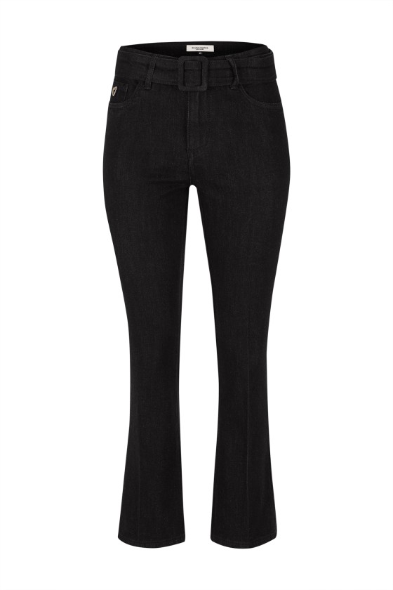 Jeans with belt