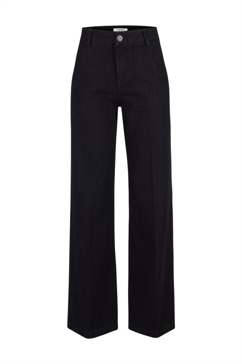 Pantalones vaqueros con purpurinas