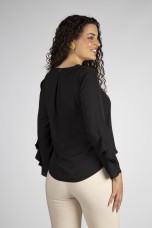 Ruffled blouse