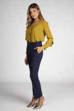 Ruffled blouse