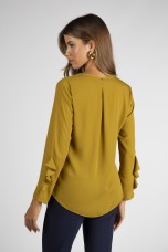 Ruffled blouse