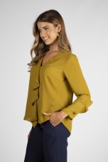 Ruffled blouse