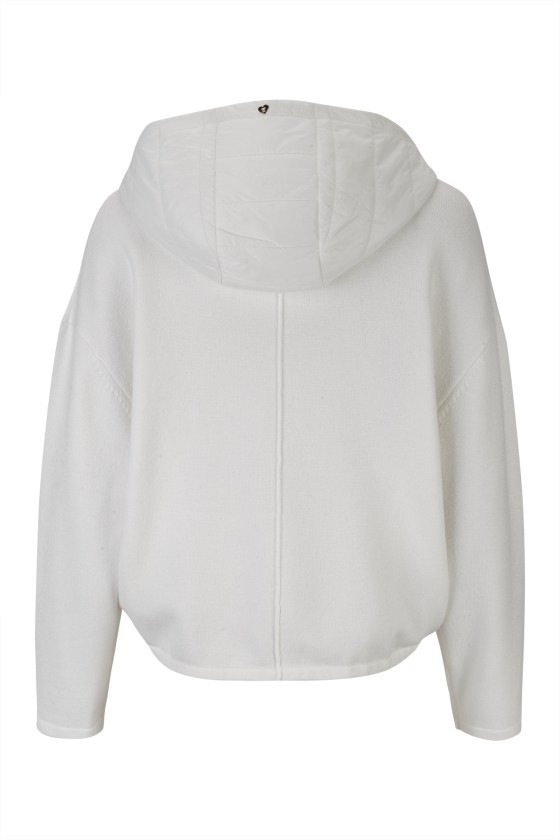 Chaqueta bomber con capucha