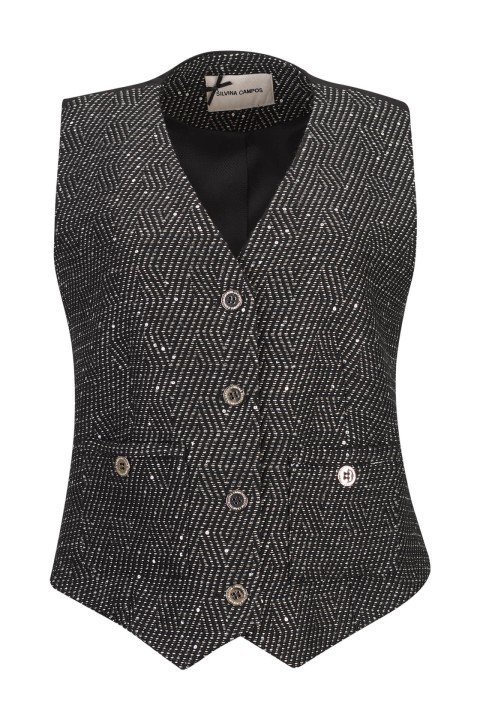 Tweed-look waistcoat Tweed-look waistcoat