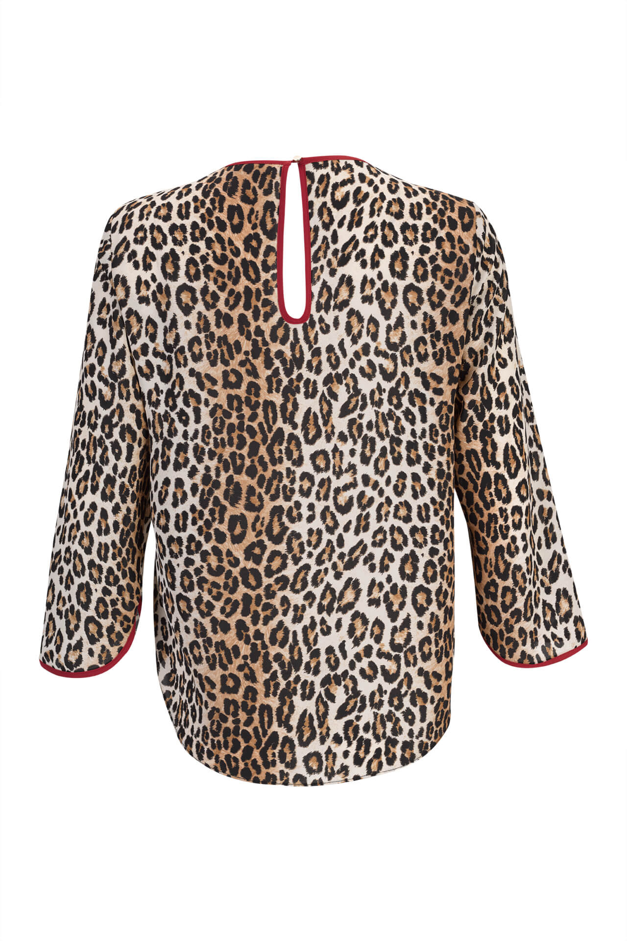 Blouse with front opening