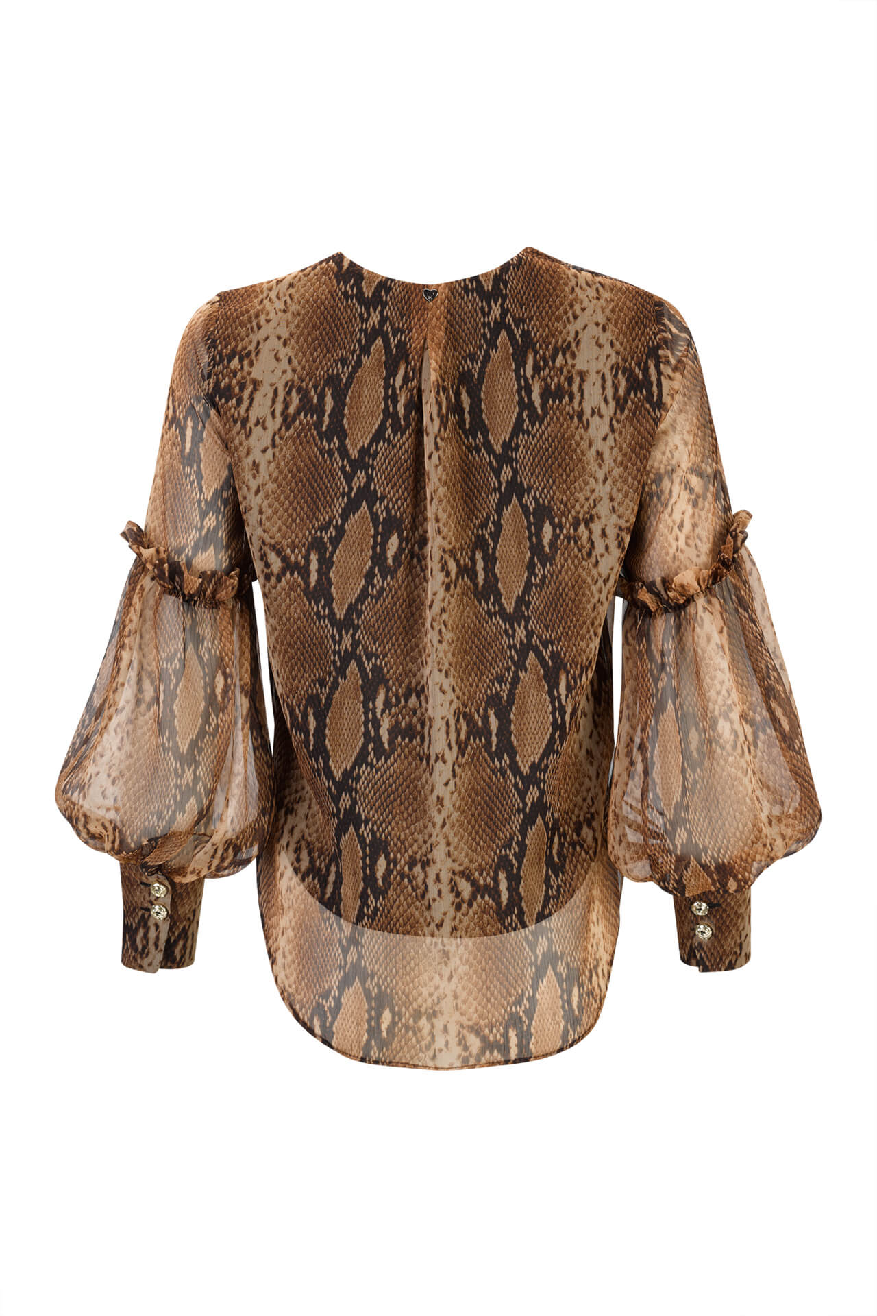 Balloon sleeve blouse