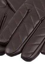 Gloves with stitching details
