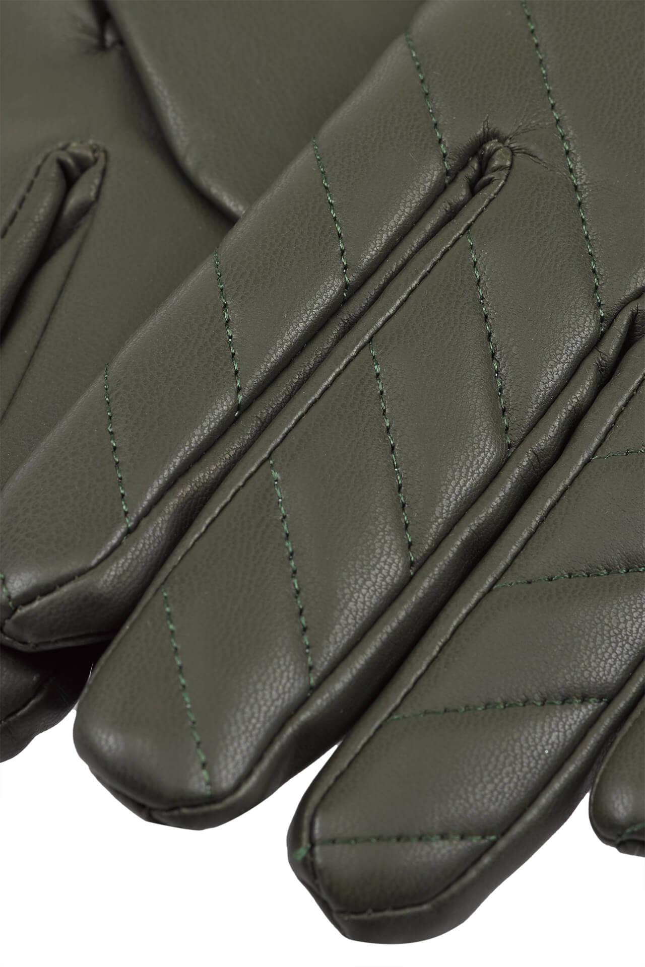 Gloves with stitching details