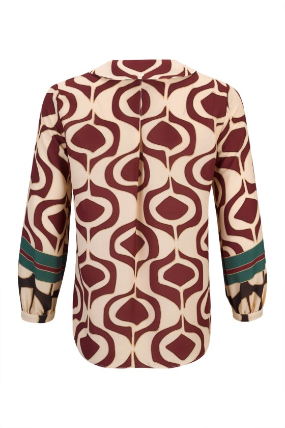 Blusa com cuello Chelsea
