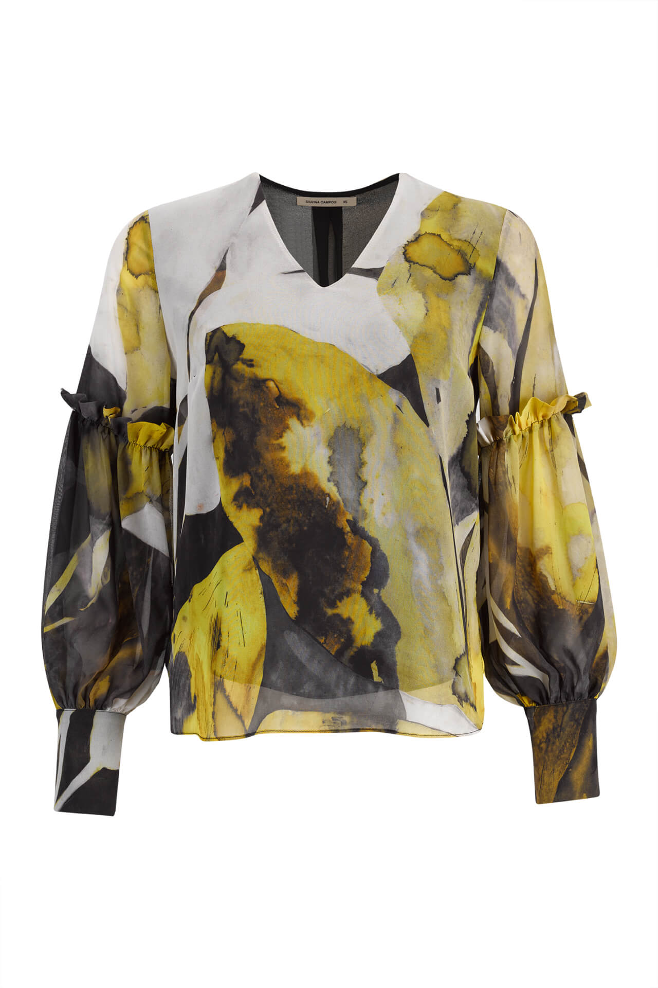 Balloon sleeve blouse