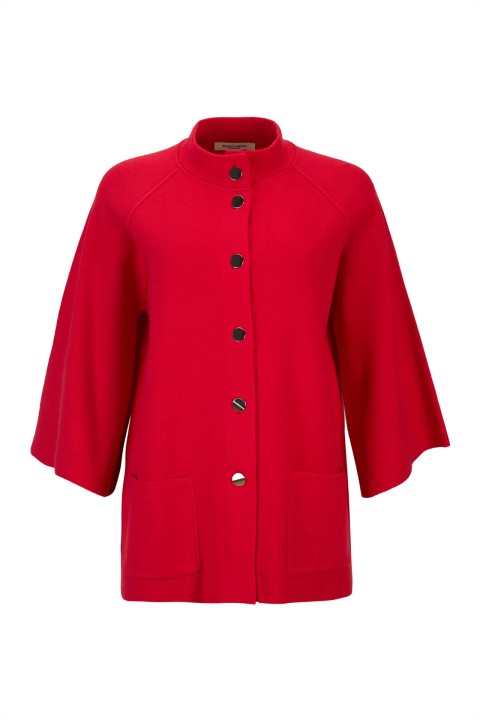 Chaqueta de punto con 6 botones metálicos Chaqueta de punto con 6 botones metálicos