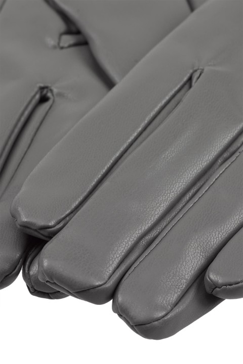 Guantes con borde recortado