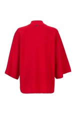 Knitted jacket with 6 metal buttons