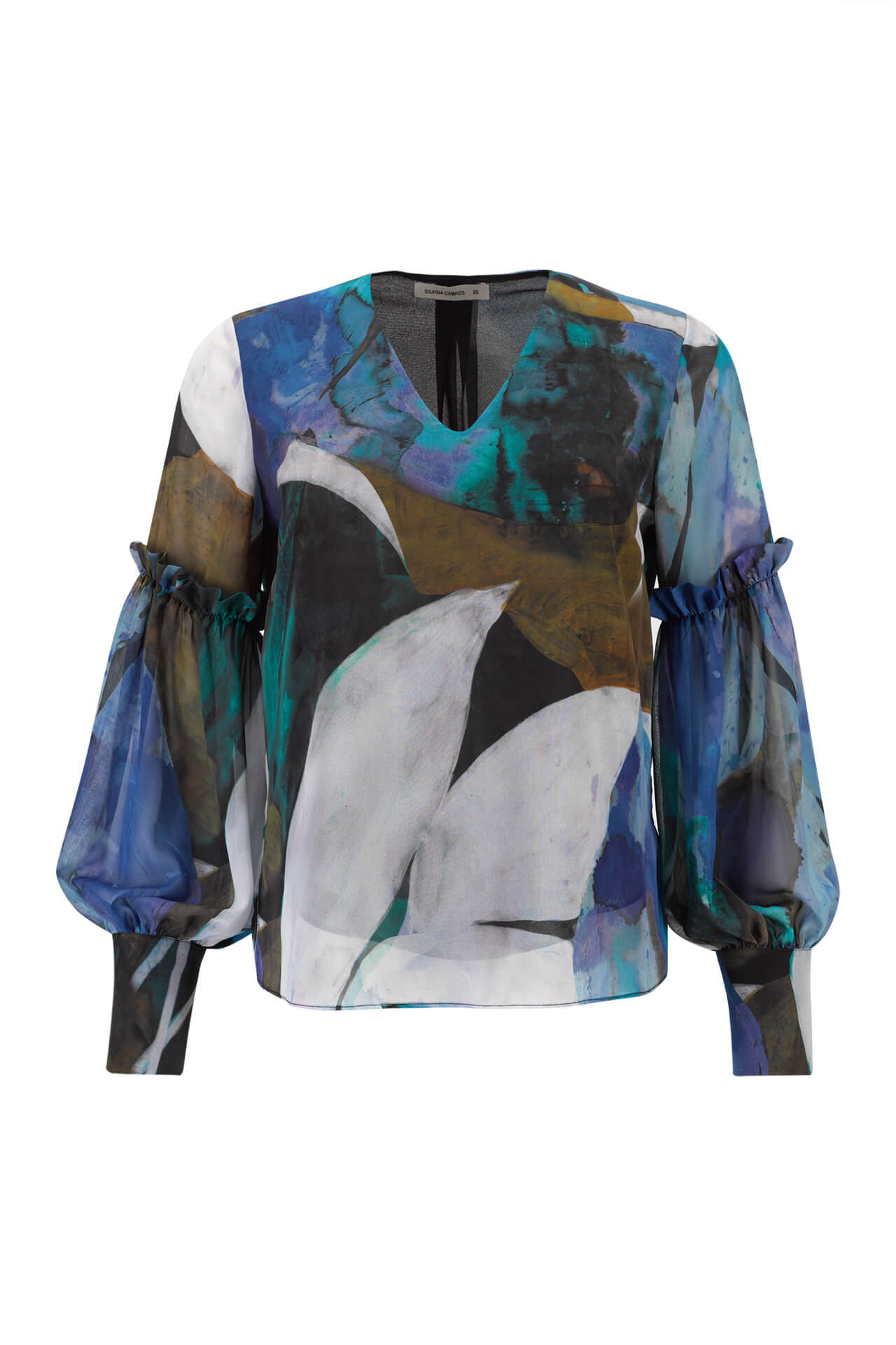 Balloon sleeve blouse