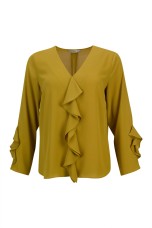 Ruffled blouse