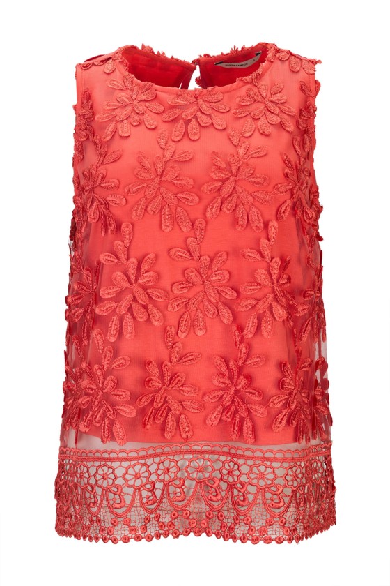 Embroidered top