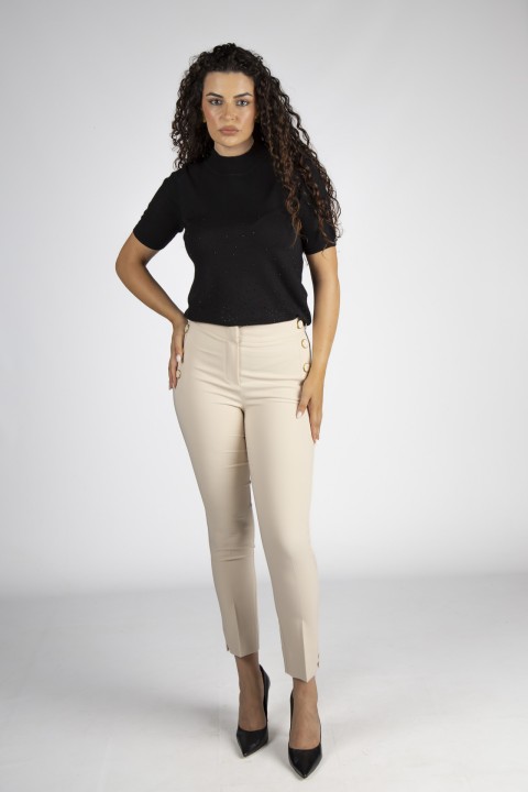 Jersey de punto con brillos Jersey de punto con brillos