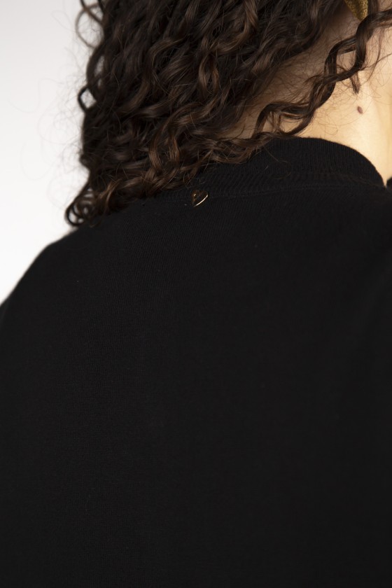 Casaco de malha brilhos