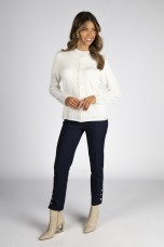 Cardigan with sparkles