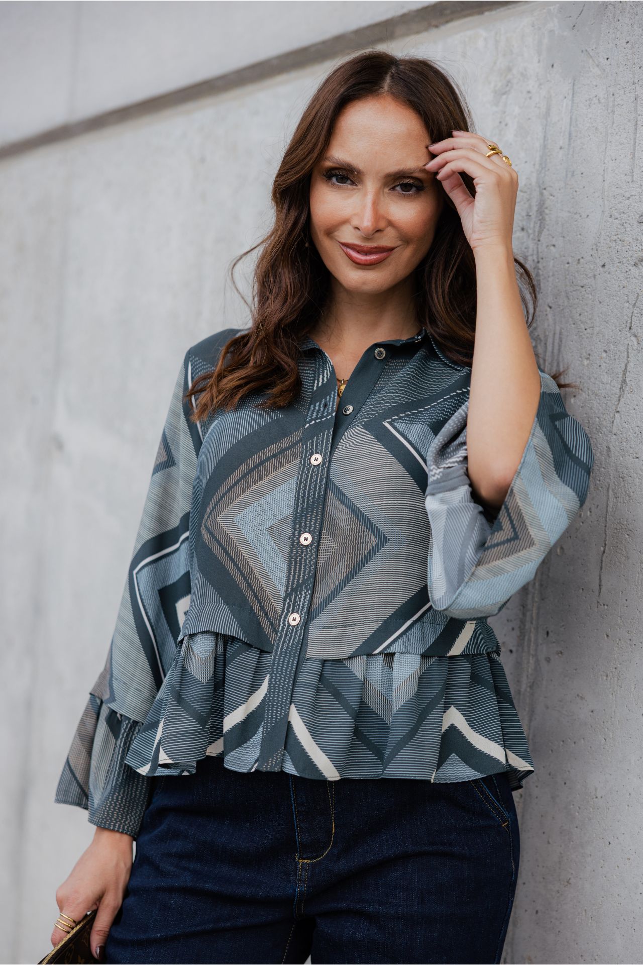 Peplum blouse