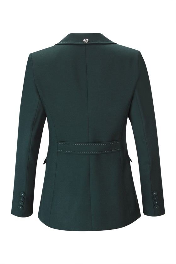 Blazer pespontos em contraste