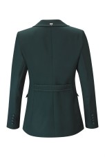 Blazer pespontos em contraste