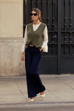 Knitted waistcoat