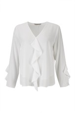 Ruffled blouse