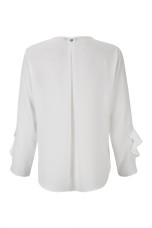 Ruffled blouse