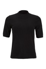 Knit jumper with sparkles