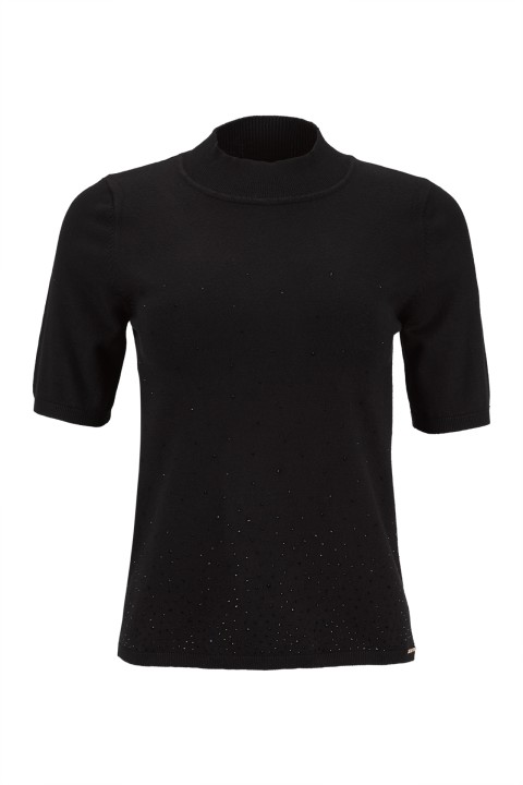 Jersey de punto con brillos Jersey de punto con brillos