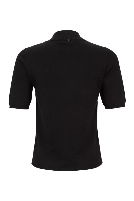 Jersey de punto con brillos